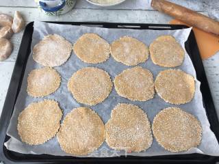 Sweet Potato Sesame Crisp recipe