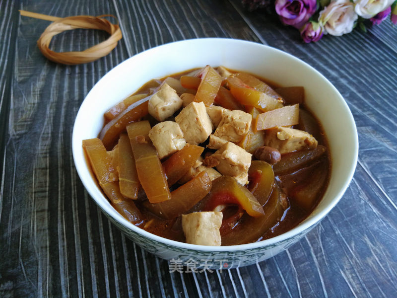 Tofu and Watermelon Sauce recipe
