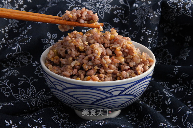 Colorful Rice Mate Steamed Rice recipe
