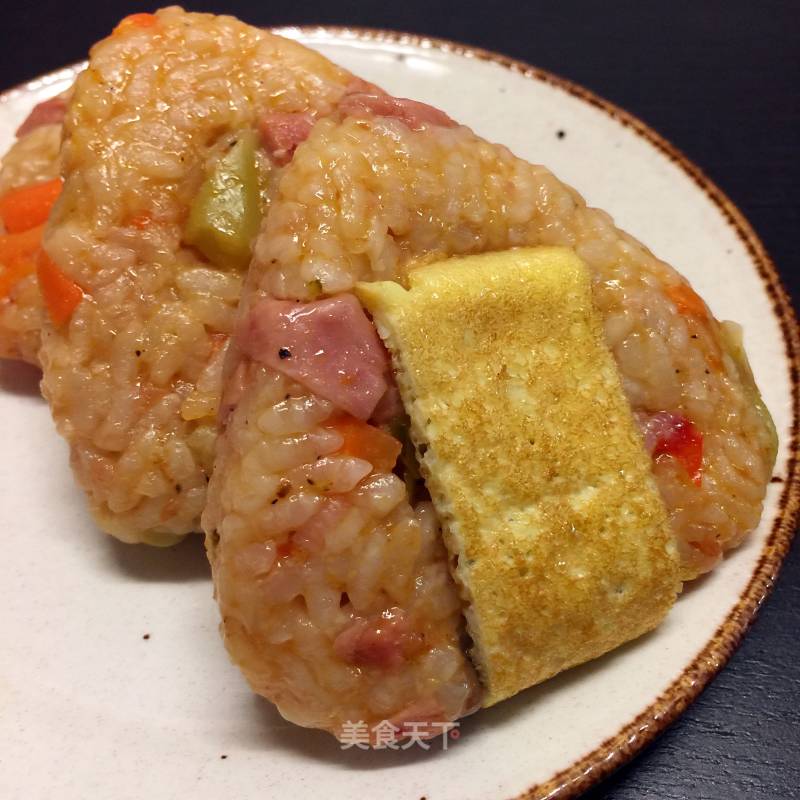 Japanese Vegetable Rice Ball recipe