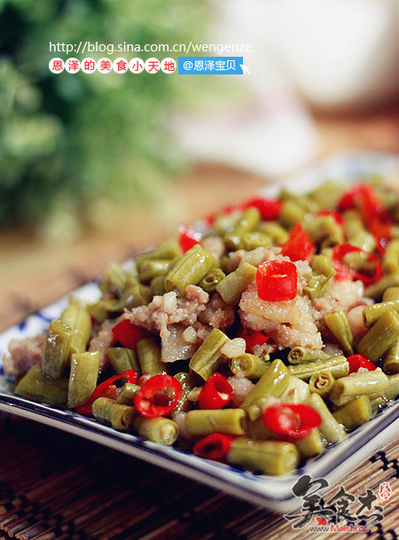 Stir-fried Minced Pork with Capers recipe