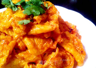 Scrambled Eggs with Tomato Sauce recipe