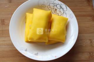 Mango Pancake——deli Shi Yi Cai Series Non-oily Frying Pan Experience recipe