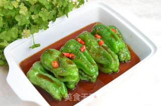 Green Pepper Stuffed Meat recipe