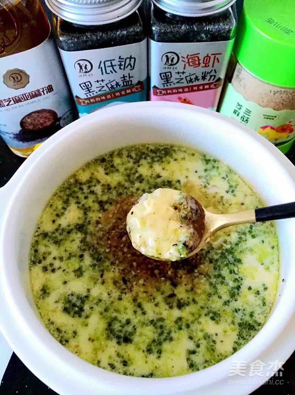 Baby Food Supplement, Fish Soup, White Jade Mushroom and Steamed Egg recipe