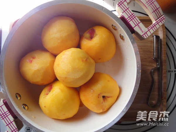 Yellow Peach in Syrup recipe