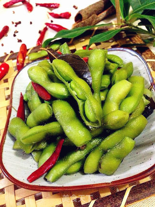 A Must for The World Cup-marinated Edamame recipe