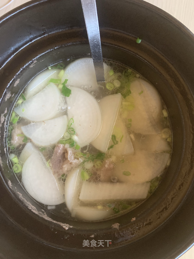 Stewed Beef Brisket with White Radish recipe