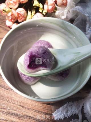 Crystal Purple Sweet Potato Gnocchi recipe