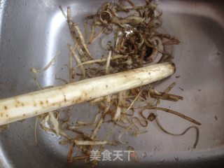 Burdock and Snow Fungus in Chicken Soup recipe