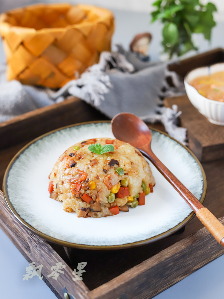New Year's Flavours-eight Treasures Rice with Savory Meaning