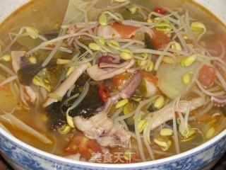 Pickled Squid Soup recipe