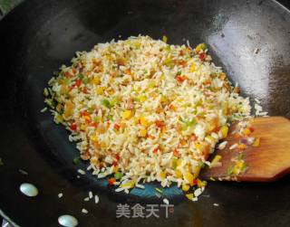 【heinz Tomato Sauce】--fried Rice with Tomato Sauce and Pepper recipe