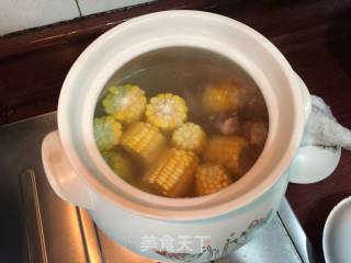 Pork Bone Carrot Corn Soup recipe