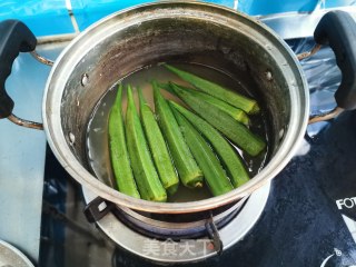 Corn Okra with Sauce recipe