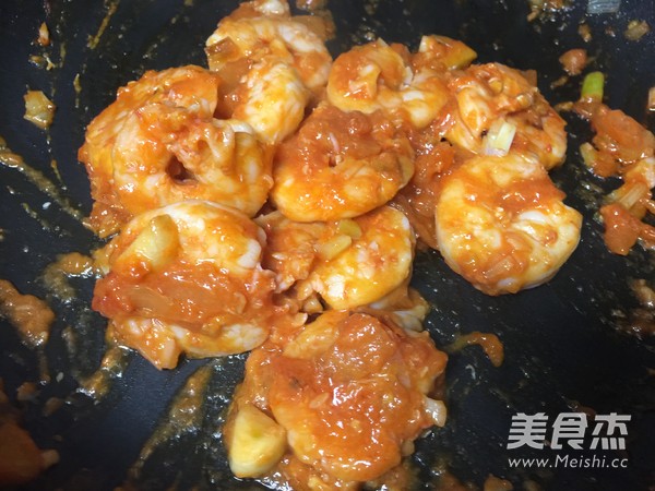 Red Braised Shrimp recipe