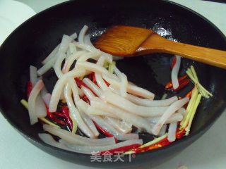 Chili Squid Shreds recipe