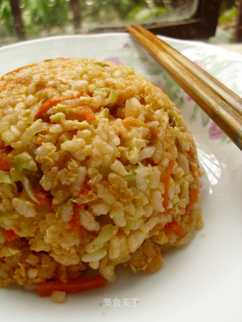 Plum Fried Rice recipe