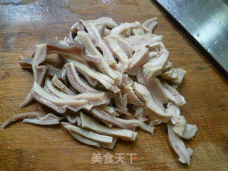 Lamb Tail and Bamboo Shoots Mixed with Pork Belly recipe