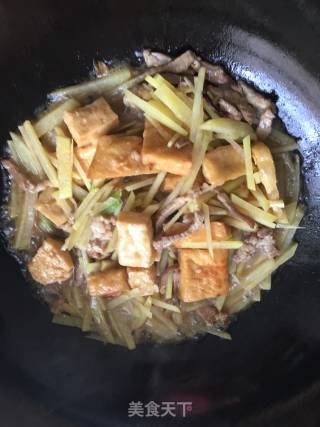 Tofu with Potatoes recipe