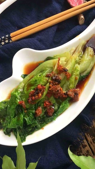 Abalone and Scallop Boiled Lettuce recipe