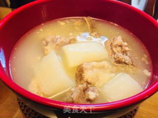 Ribs Stewed with White Radish recipe