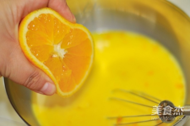 French Orange-flavored Custard Nest recipe