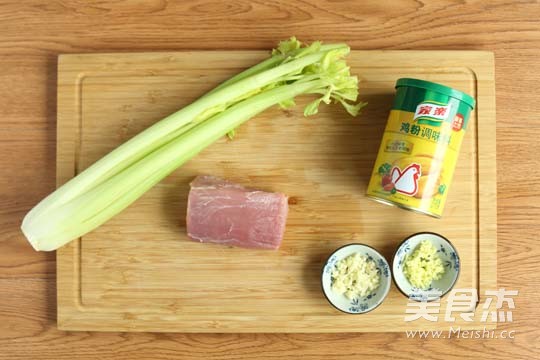 Stir-fried Pork with Celery recipe
