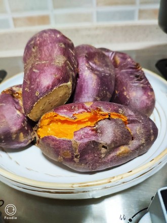 Air Fried Roasted Sweet Potatoes recipe