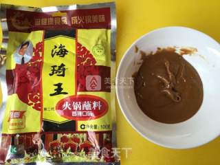 Spinach with Tahini Sauce recipe