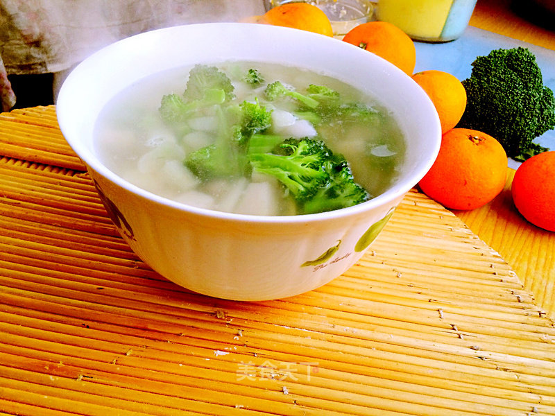 Yam and Taro Health Soup (gentle Health in Winter) recipe