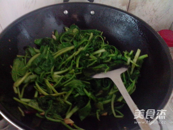 Spicy Stir-fried Choy Sum recipe