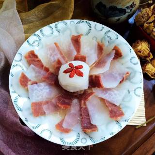 Steamed Ham with Radish recipe