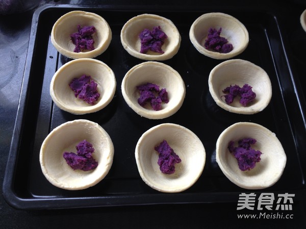 Purple Sweet Potato Tart recipe