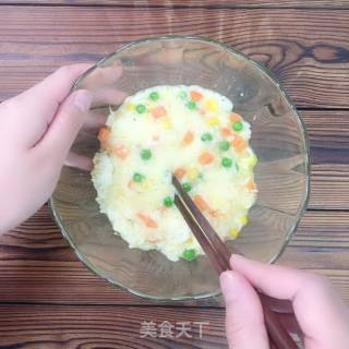 Mixed Vegetable Rice Cake recipe