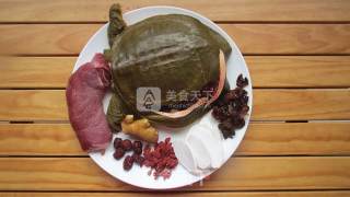 Stewed Turtle with Yam and Longan recipe