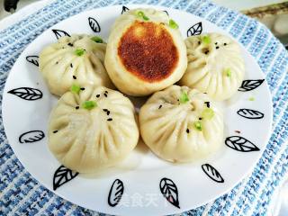 Pleurotus Eryngii Fried Buns recipe