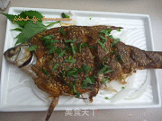 Grilled Pomfret recipe