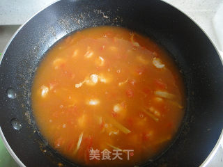 Loofah Tomato Shrimp recipe