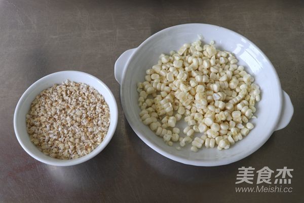 Fresh Mushroom Oatmeal Corn Soup recipe