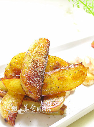 Potato Wedges with Black Pepper recipe