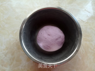 Purple Sweet Potato Glutinous Rice Cake recipe
