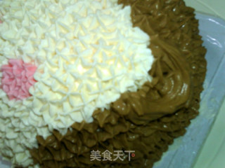 #trust之美# Decorating Cake: Little Monkey recipe