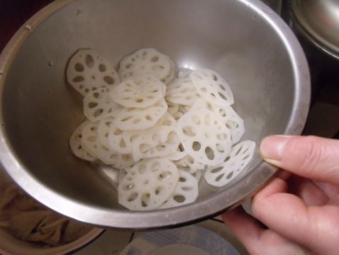 Lotus Root in Lotus Pond recipe