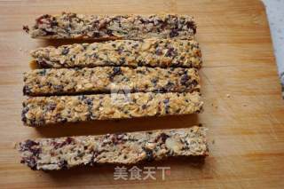 #aca烤明星大赛#oil-free Low-calorie Granola Bars recipe