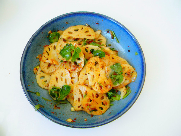 Cold Lotus Root Slices recipe