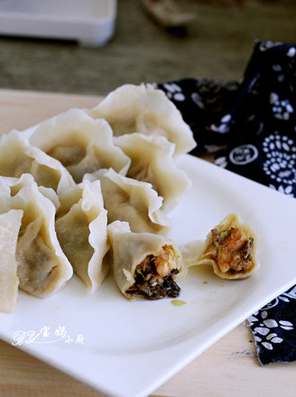 Sea Cucumber and Shrimp Dumplings recipe