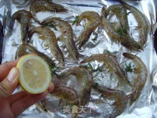 Fragrant---roasted Shrimp with Rosemary recipe