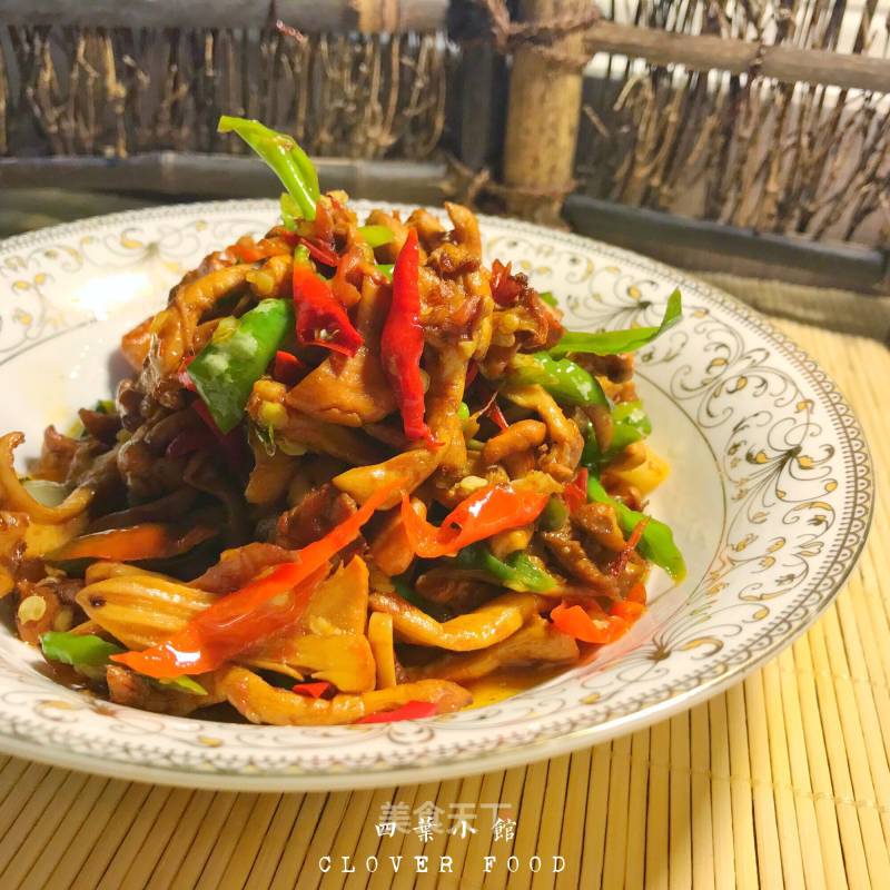 【four Leaves House】scented Yellow Silk Fungus recipe