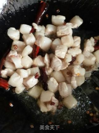 Stir-fried Vegetable Gourd with Meat recipe